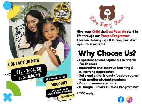 Cubs Early Years: For the enriched learning experience your child deserves