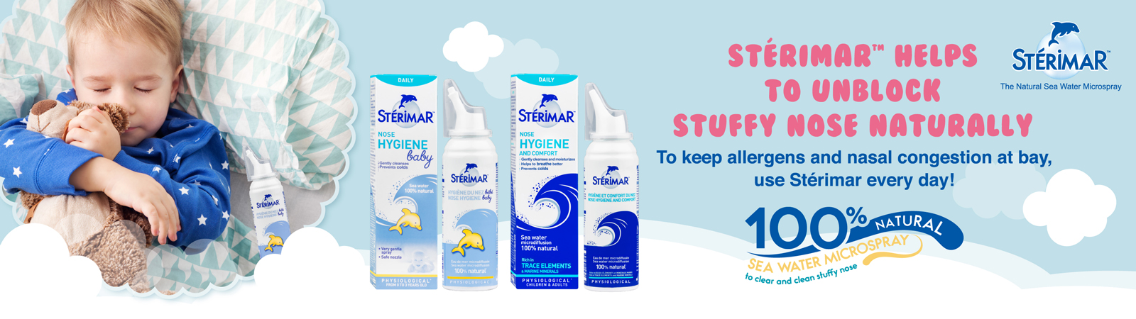 STERIMAR Nose Hygiene and Comfort: Bernafas dengan selesa dan rasakan kelainannya!