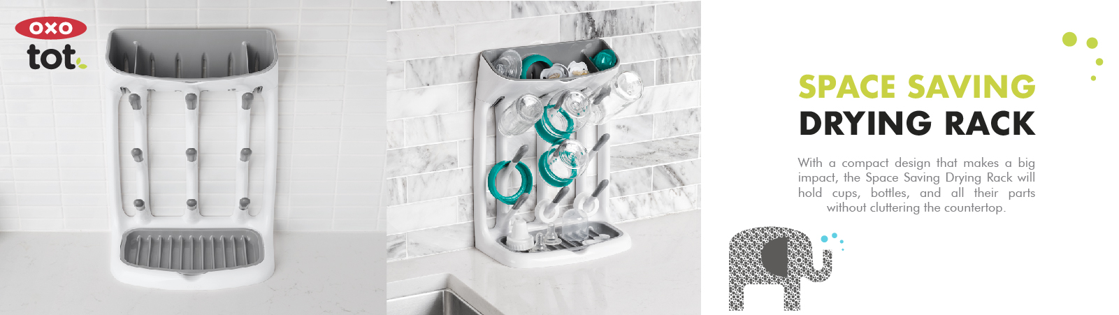 OXO Tot Space Saving Drying Rack