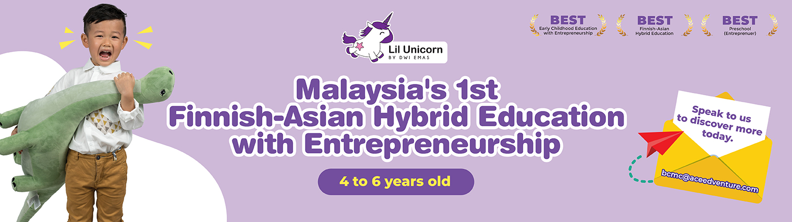 Jom ketahui mengapa! Lil Unicorn dari Dwi Emas, menjadi buah mulut ibu bapa.