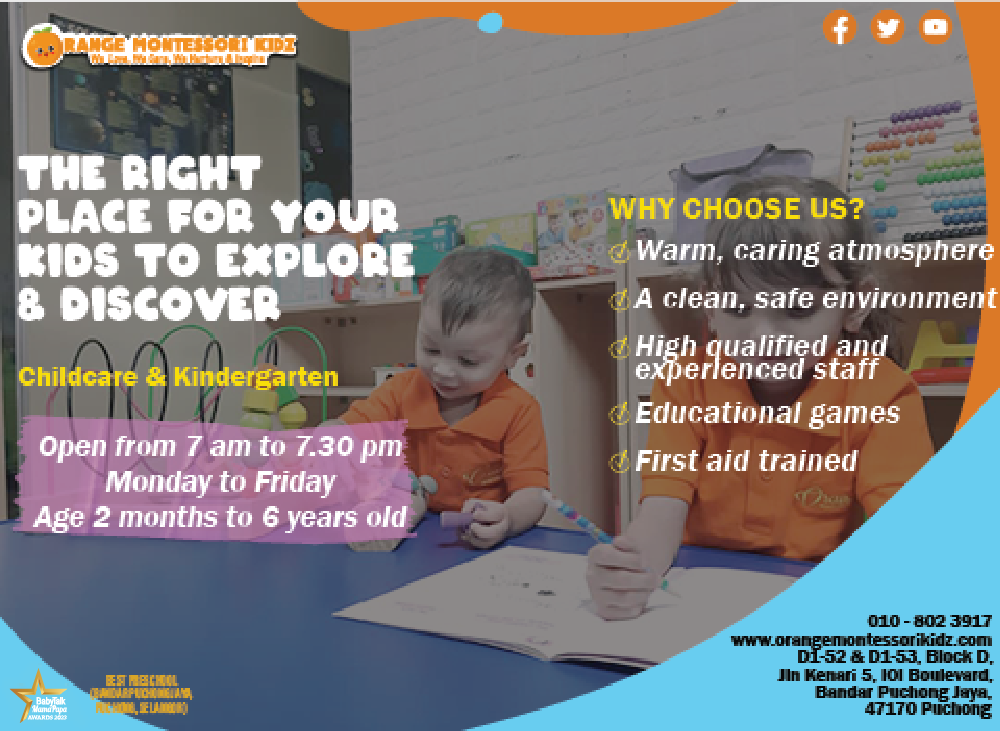 Orange Montessori Kidz (Bandar Puchong Jaya)