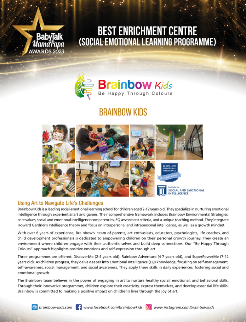 Brainbow Kids - BabyTalk - Baby & Kids, Pregnancy & Parenting Malaysia